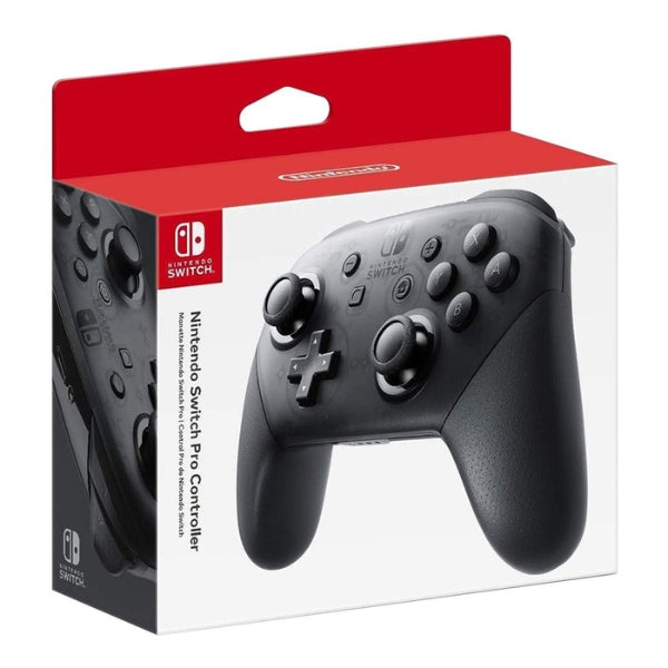 Control - Gaming - Nintendo - Switch - Pro - Controller - Motion - Controls - HD - Rumble - Amiibo - 045496590161 - Negro