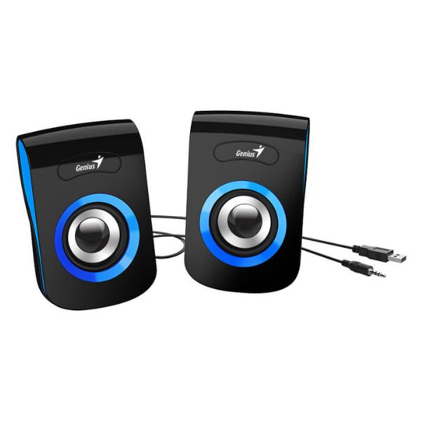 Corneta-Genius-SP-Q180-Altavoces-USB-estereo-2.0-6-W-enchufe-USB-audio-3.5mm-azul1