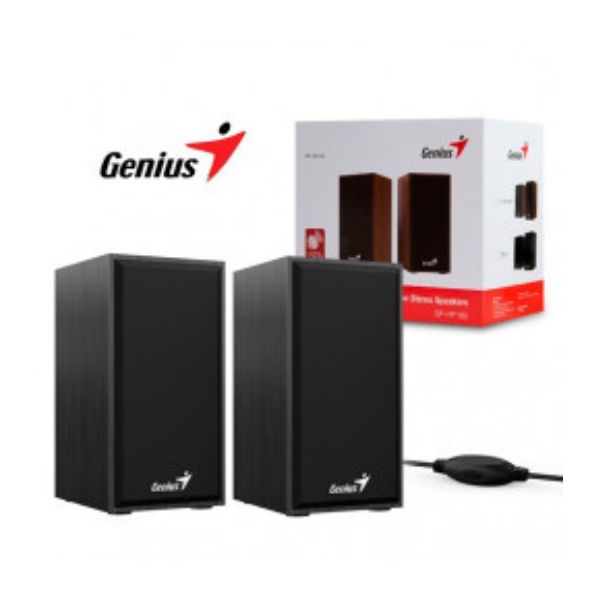 Corneta-GeniusSP-HF180-Altavoces-estero-de--Madera-USB-negro2