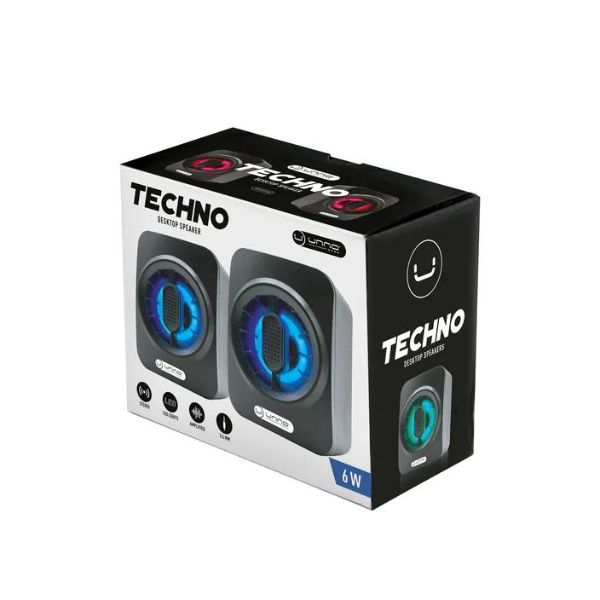 Corneta-Unno-Tekno-TECHNO-6W-2.0-LED-Color-Negro-SP9025BK-box