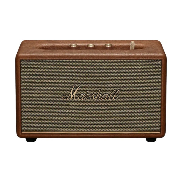 Corneta-para-el-hogar-Marshall-Acton-III-Bluetooth-con-controles-de-graves,-agudos-y-volumen-Marrón