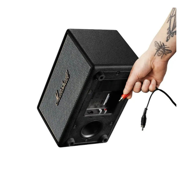 Corneta-para-hogar-Marshall-Acton-IV-Bluetooth-con-entradas-auxiliar-y-RCA-Negro