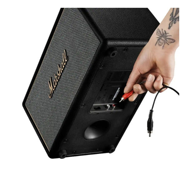 Corneta-para-hogar-Marshall-Stanmore-IV-Bluetooth-con-controles-de-graves-y-agudos-Negro