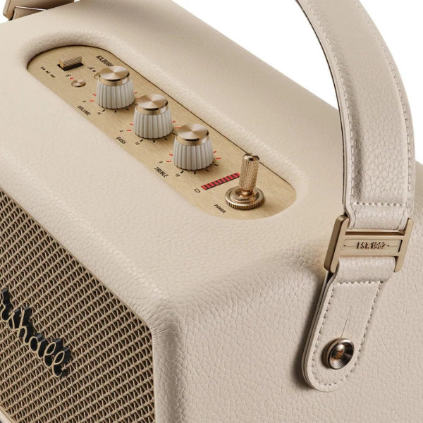 Corneta-portátil-Marshall-Kilburn-III-Bluetooth-con-batería-de-50-horas-y-entrada-auxiliar-Crema