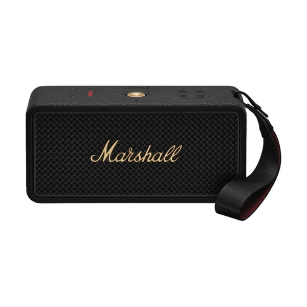 Corneta-portátil-Marshall-Middleton-II-Bluetooth-60W-resistente-al-agua-y-polvo-con-batería-de-30-horas-Negro-y-Latón