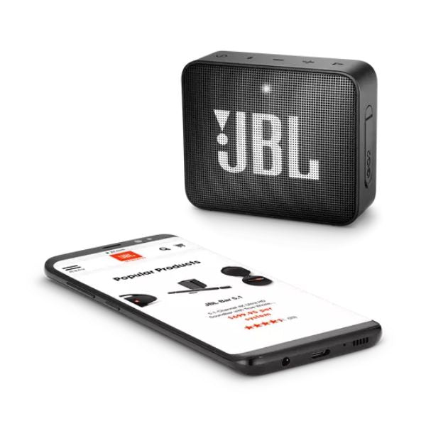 Cornetas-JBL-Go-2-ejemplo con celular
