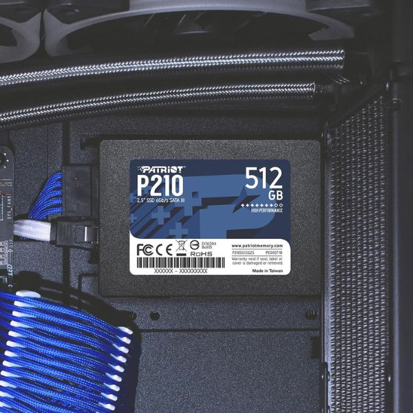 Disco Duro SSD Patriot 512GB 2.5" 3D NAND SATA III