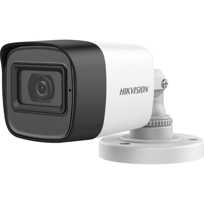 DVR Hikvision - AUDIO POR COAXITRON - Bala TURBOHD 5 Megapixel - Lente 2.8 mm - 4 Tecnologías (TVI - DS2CE16H0TITPFS