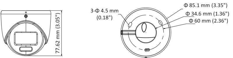 Cámara de Seguridad Hikvision - Turret TURBOHD 2 Megapixel (1080p) - Imagen a color 24 - 7 - Lente 2.8 mm - DS-2CE70DF3T