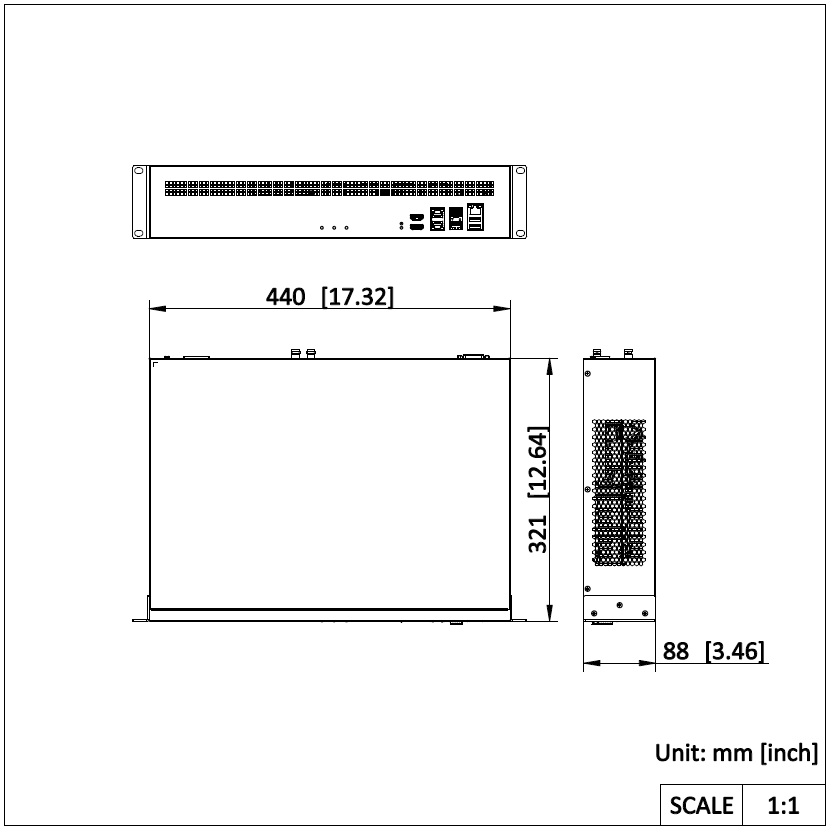 Videowall Hikvision - Decodificador de Vídeo de 16 Salidas HDMI 4K - Soporta hasta 256 canales de Vídeo Simultáneos - DS