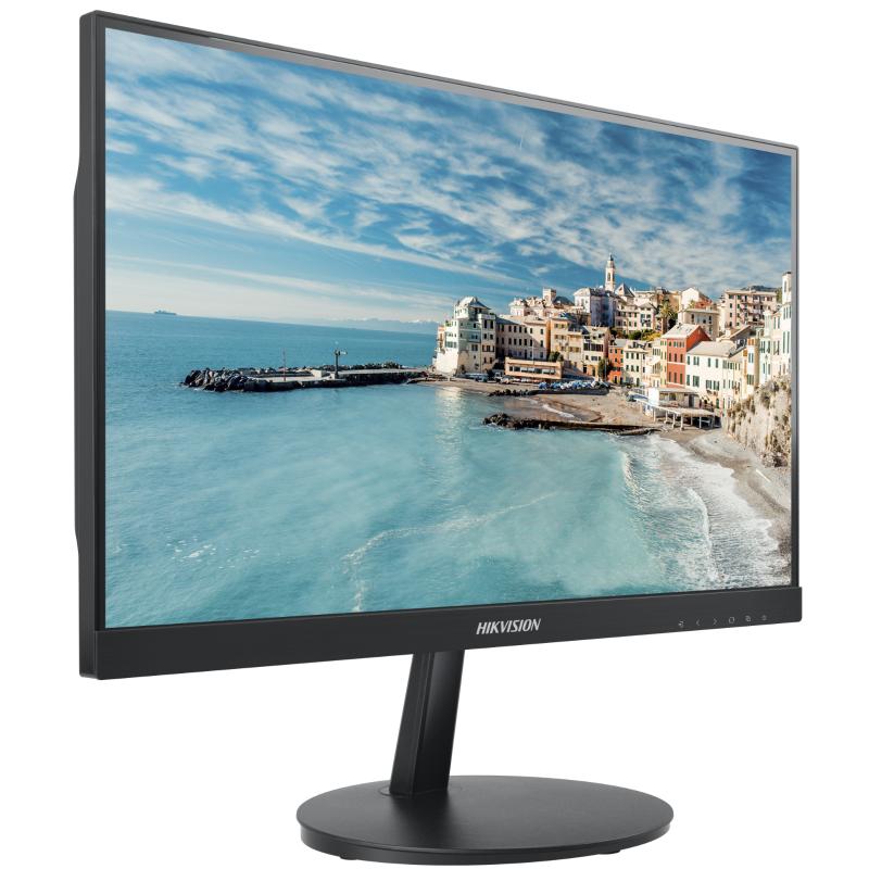 Monitor Hikvision - Ideal para Oficina y Hogar - Uso 24-7 - Entrada HDMI-VGA - Compatible con Montaje VESA - DS-D5022FN-