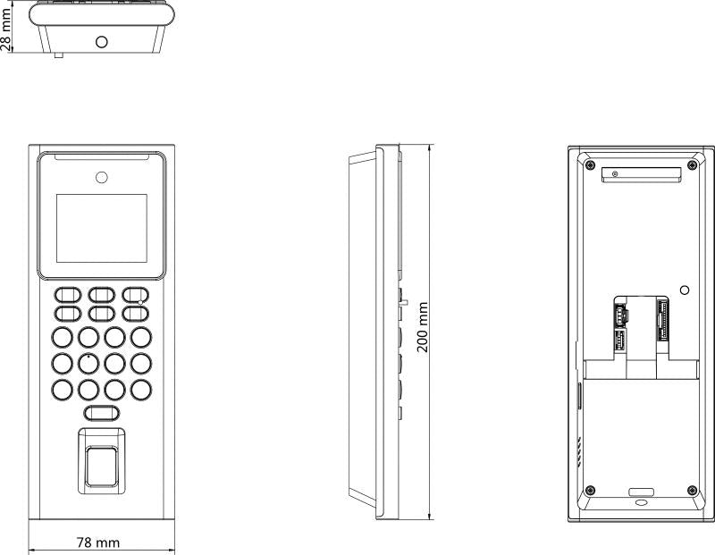 Control de Acceso Hikvision - Stand Alone - 3,000 Huellas - 3,000 Tarjetas - DS-K1T321MFWX