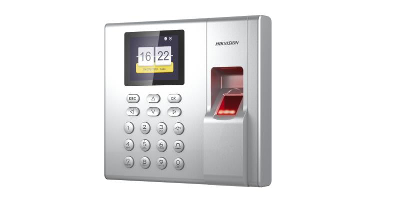 Control de Acceso Hikvision - Stand Alone - Lectura de Huella y de Tarjetas Mifare - DS-K1T8003MF