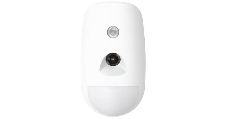 Sensor de Seguridad Hikvision - PIR con Cámara cableado - Bus Speed-X - Inmunidad a Mascotas 30 Kg - Rango de Detección 
