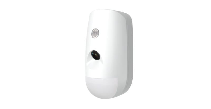 Sensor de Seguridad Hikvision - PIR con Cámara cableado - Bus Speed-X - Inmunidad a Mascotas 30 Kg - Rango de Detección 
