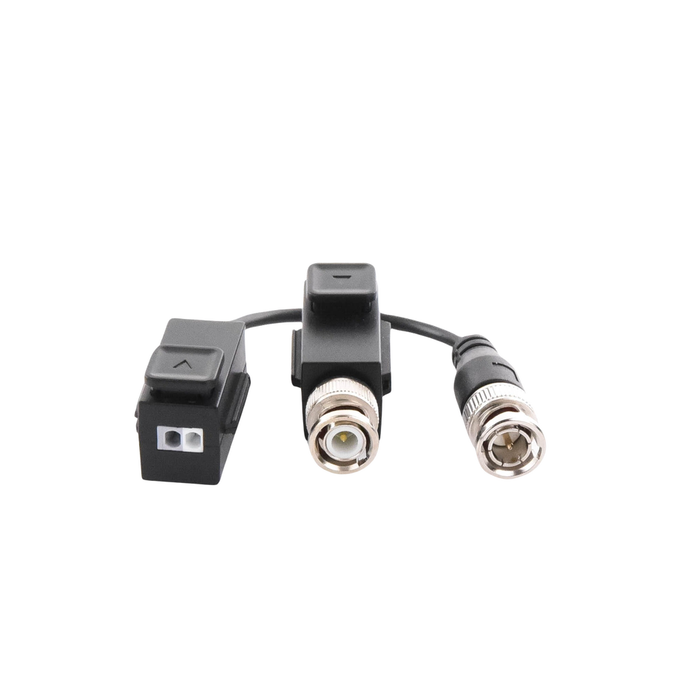 Cableado Estructurado Hikvision - Kit de Transceptor (Balluns) TURBOHD - Hasta 8 MP (4K) - 100% Cobre - Soporta HD-TVI -