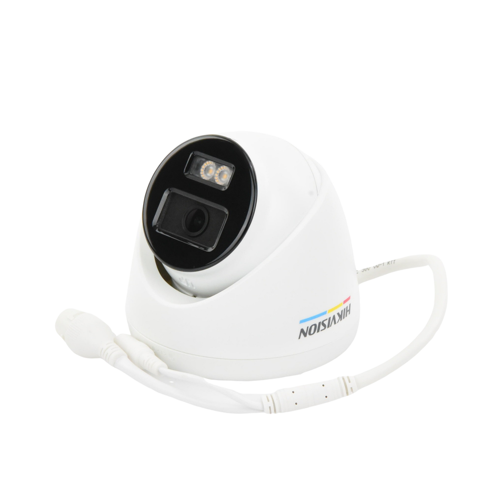 Cámara de Seguridad Hikvision - Turret IP 4 Megapixel - Imagen a Color 24 - 7 - PoE - DS-2CD1347G0-L(C)