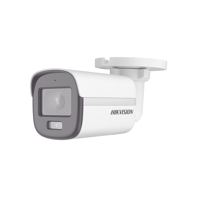 Cámara de Seguridad Hikvision - Bala TURBOHD 2 Megapixel - Imagen a color 24 - 7 - Lente 2.8 mm - DS-2CE10DF0T-FS