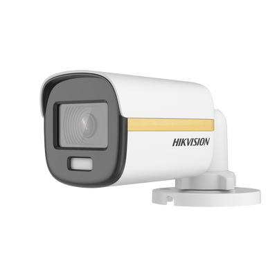 Cámara de Seguridad Hikvision - Bala TURBOHD 2 Megapixel - Imagen a color 24 - 7 - Lente 2.8 mm - DS-2CE10DF3T-PF