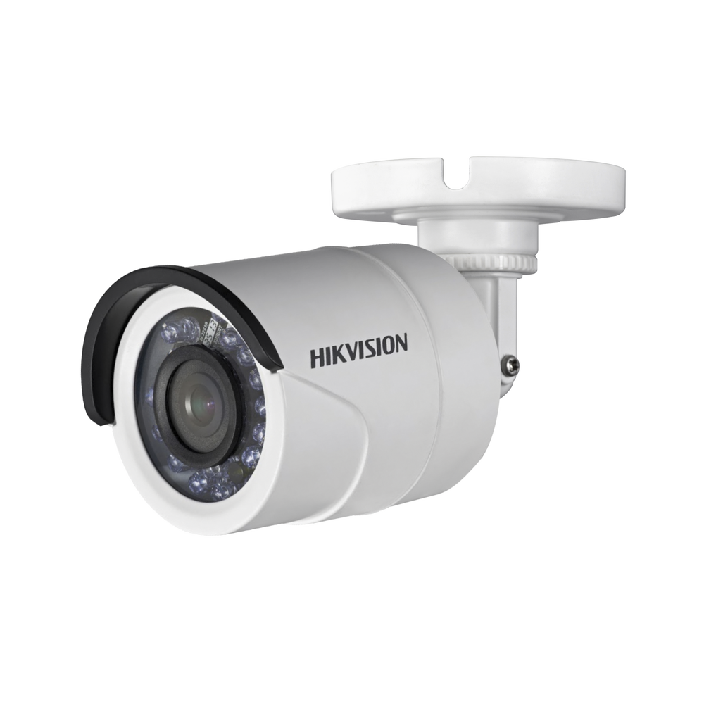 Cámara de Seguridad Hikvision - Bala TURBO 1080p - Gran Angular 106° - Lente 2.8 mm - 25 mts Smart IR - DS-2CE16D0T-IRF(