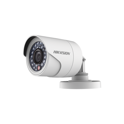 Cámara de Seguridad Hikvision - Bala TURBOHD 1080p - Gran Apertura - Lente 2.8 mm - 20 mts Smart IR - DS-2CE16D0T-IRPF(C