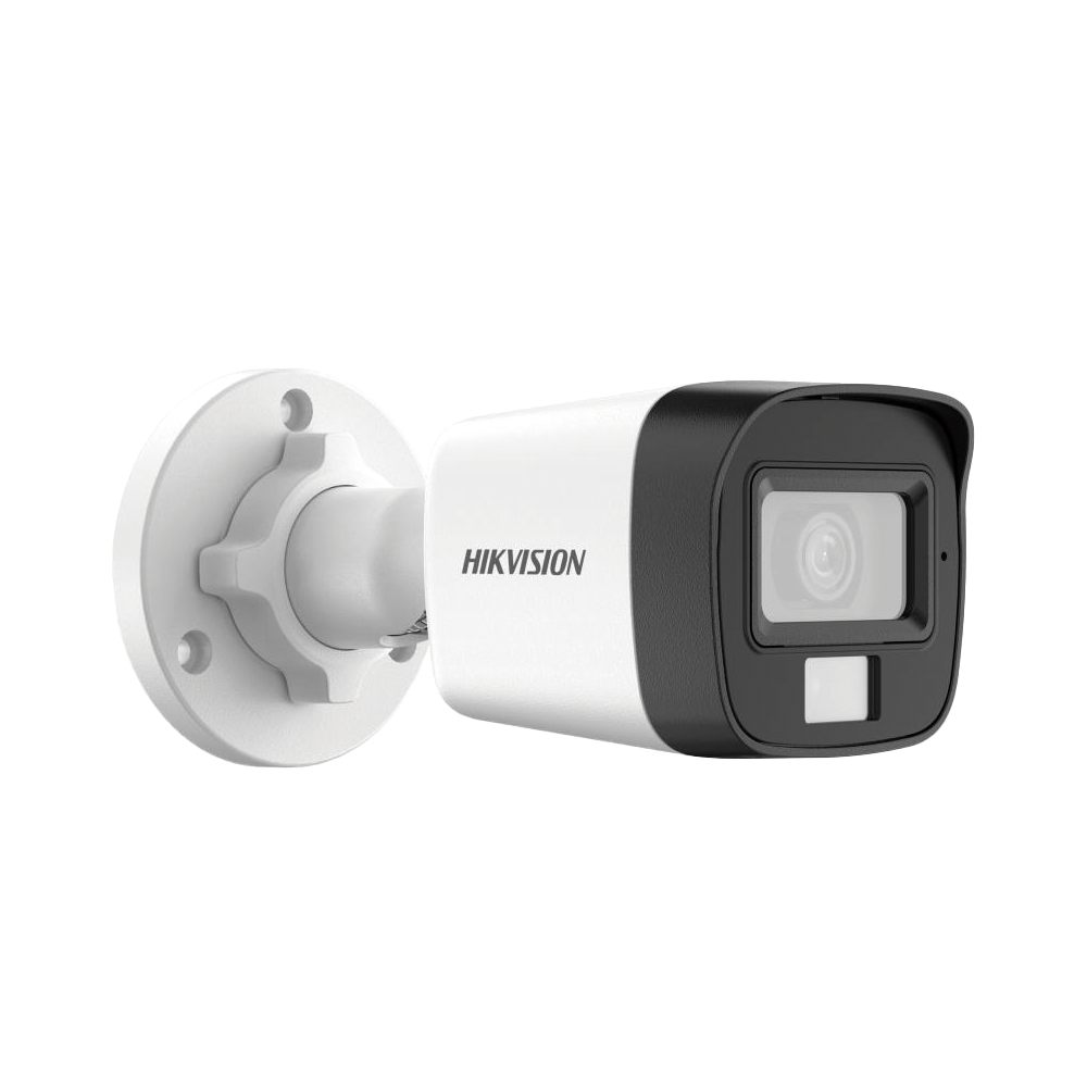 Cámara de Seguridad Hikvision - Bala TurboHD 2 Megapíxeles Híbrida B - N - Color VU - IR 25 MTS - Lente 2.8 mm - DS2CE16