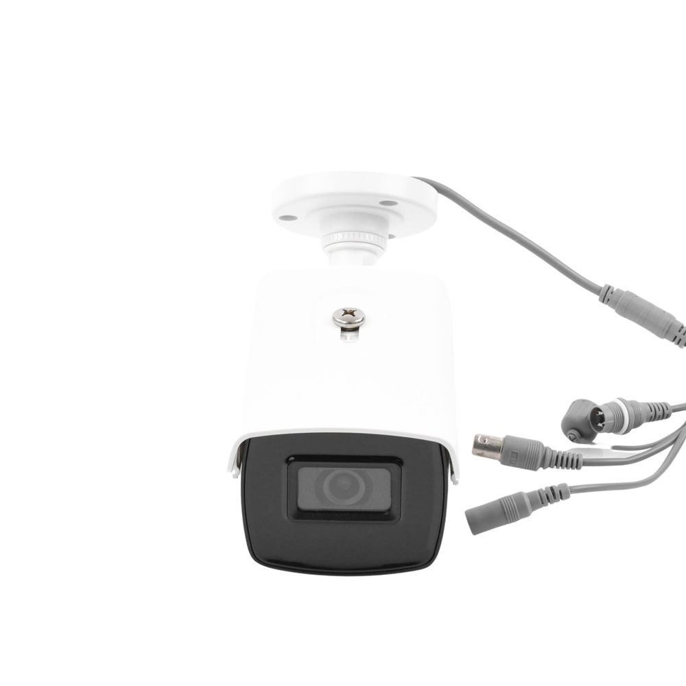Cámara de Seguridad Hikvision - Bala TURBOHD 4K (8 Megapixeles) - Gran Angular 79º - Lente 2.8 mm - Exterior IP67 - DS-2