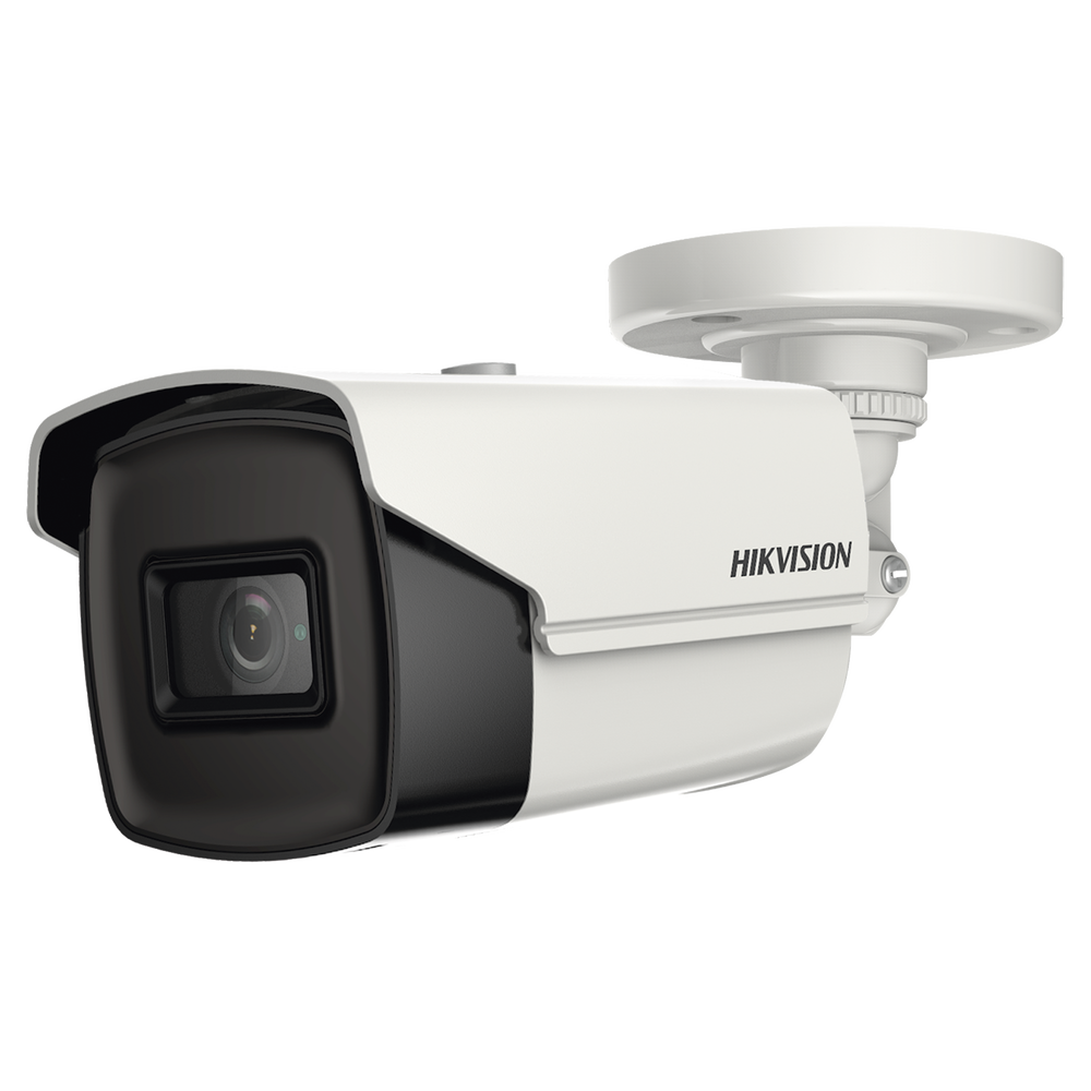 Cámara de Seguridad Hikvision - Bala TURBOHD 4K (8 Megapixeles) - Gran Angular 79º - Lente 2.8 mm - Exterior IP67 - DS-2