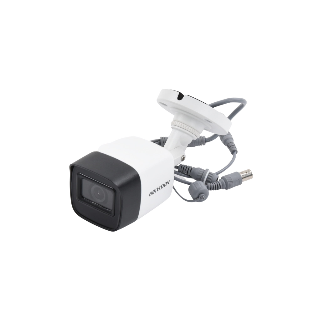 Cámara de Seguridad Hikvision - Bala TURBOHD 4K (8 Megapixel) - Gran Angular 102° - Lente 2.8 mm - Exterior IP67 - DS-2C