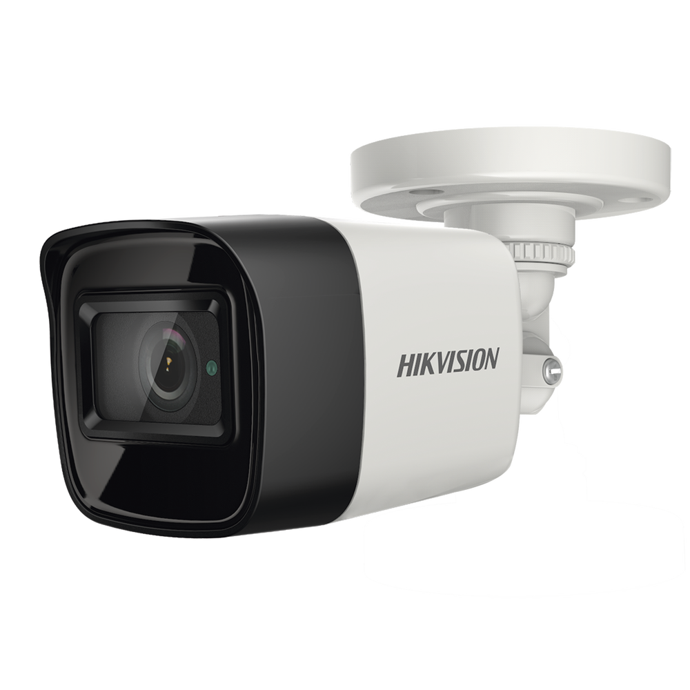 Cámara de Seguridad Hikvision - Bala TURBOHD 4K (8 Megapixel) - Gran Angular 102° - Lente 2.8 mm - Exterior IP67 - DS-2C