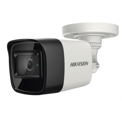 Cámara de Seguridad Hikvision - Bala TURBOHD 4K (8 Megapixel) - Gran Angular 102° - Lente 2.8 mm - Exterior IP67 - DS-2C
