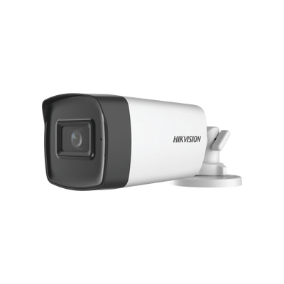 Cámara de Seguridad Hikvision - AUDIO POR COAXITRON Bala TURBOHD 5 Megapixeles - Lente (2.8 mm - 3.6 mm) - Exterior IP67