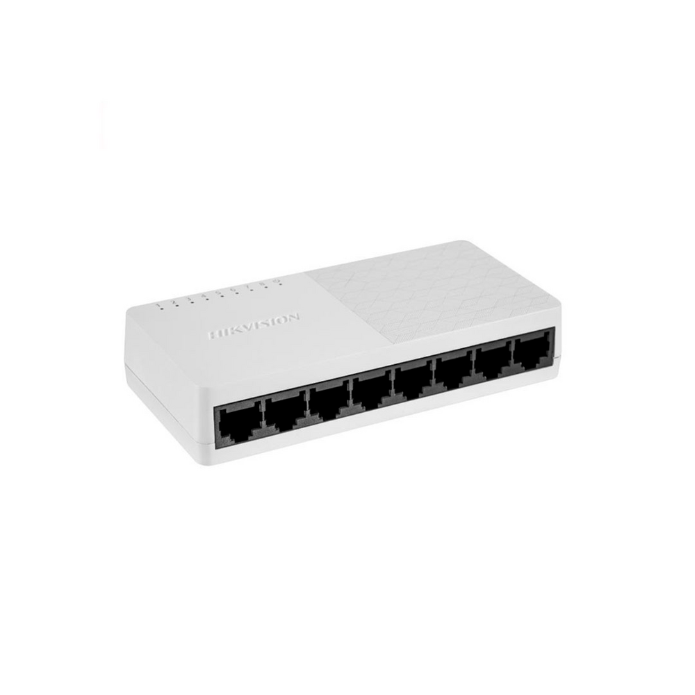 Switch Hikvision - 100 - 1000 Mbps - Diseño Compacto y Estetico - DS-3E0505D-O