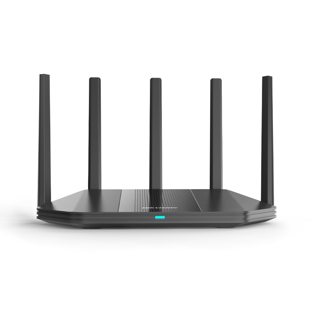 Cámara de Seguridad Hikvision - Router Inalámbrico - Wifi 6 - Hasta 1500 Mbps - Doble Banda AC (2.4 GHz y 5 GHz) - DS-3W