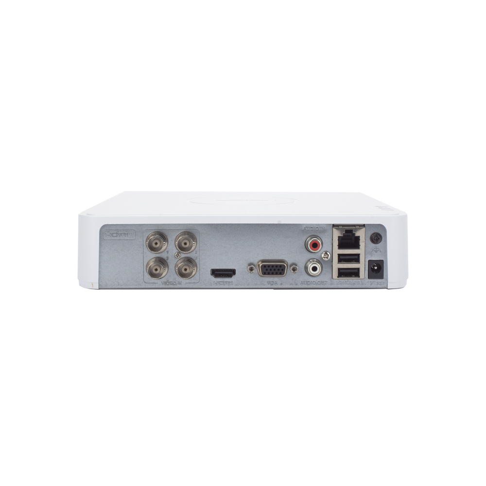DVR Hikvision - Audio por Coaxial - Codificación de Hasta 1080p Lite a 30 fps - H.265 Pro+ - H.265 Pro - DS-7104HGHI-M1(