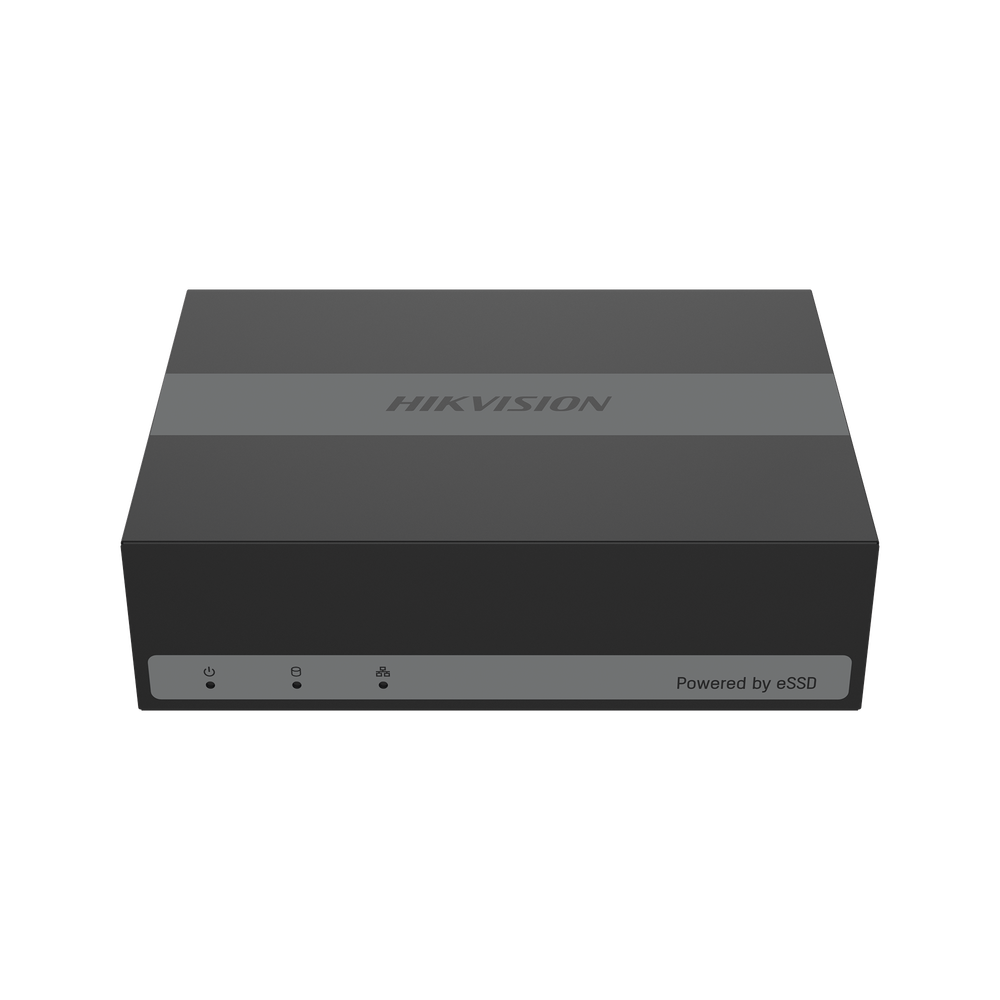 DVR Hikvision - 4 Canales TURBOHD + 1 Canal IP - Disco duro eSSD Incluido - H.265+ - AcuSense - DS-E04HGHI-B