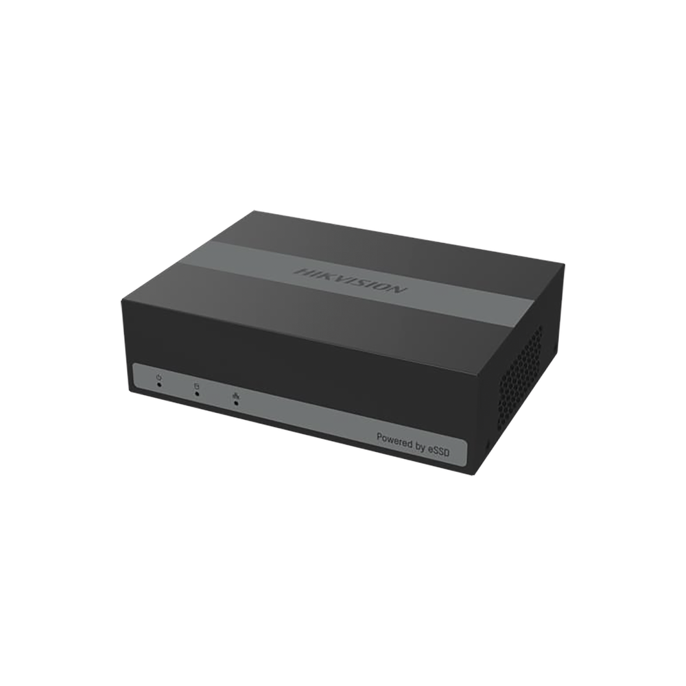 DVR Hikvision - 8 Canales TURBOHD + 2 Canal IP - Disco Duro eSSD Incluido (960 GB) - H.265+ - ACUSENSE Lite - DS-E08HGHI