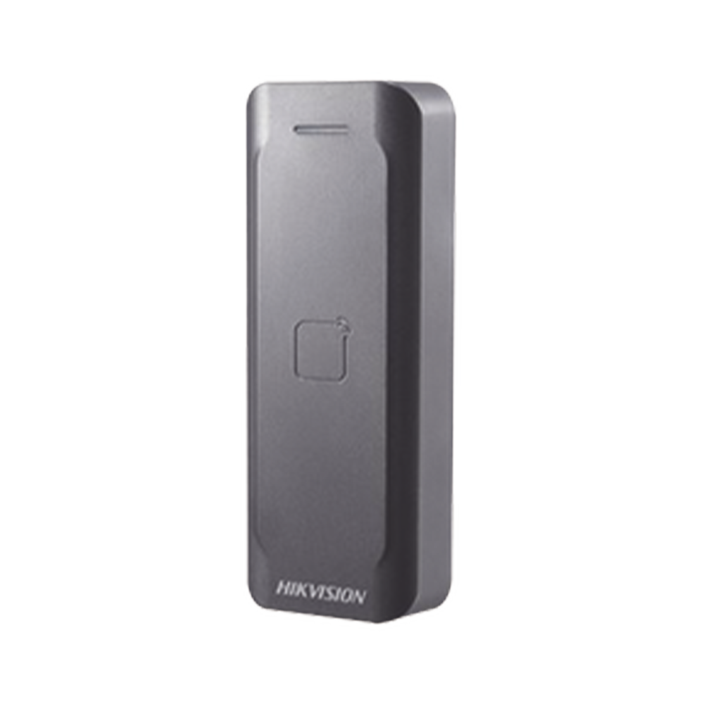 Control de Acceso Hikvision - Lector de Tarjetas MIFARE - Exterior IP65 - Wiegand - Compatible con Cualquier Panel - DSK