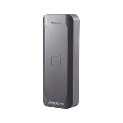 Control de Acceso Hikvision - Lector de Tarjetas MIFARE - Exterior IP65 - Wiegand - Compatible con Cualquier Panel - DSK