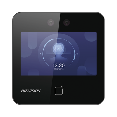 Control de Acceso Hikvision - Terminal WiFi - 1500 Rostros y 3,000 tarjetas - Lee códigos QR - Videoportero - DS-K1T343M