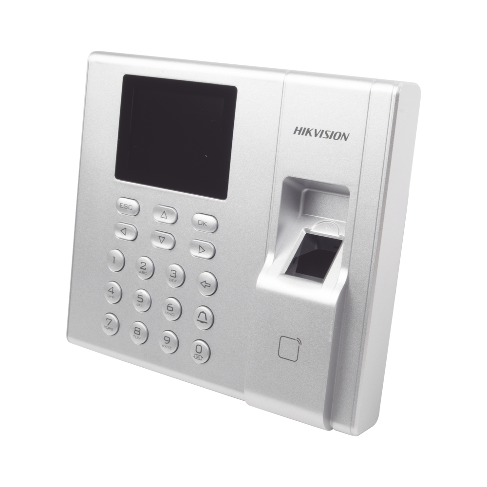 Control de Acceso Hikvision - Lectura de Huella y de Tarjetas EM - Soporta hasta 1000 Huellas - Relevador para Chapa - S