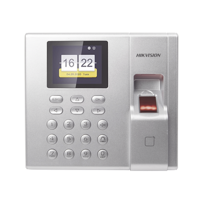 Control de Acceso Hikvision - Lectura de Huella y de Tarjetas EM - Soporta hasta 1000 Huellas - Relevador para Chapa - S