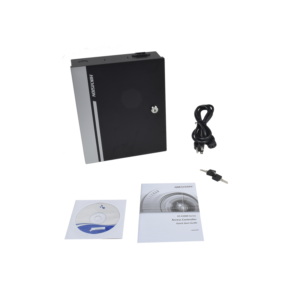 Control de Acceso Hikvision - 4 Puertas - 10,000 Tarjetas - 50,000 Eventos - Incluye Gabinete y Fuente de Alimentación 1