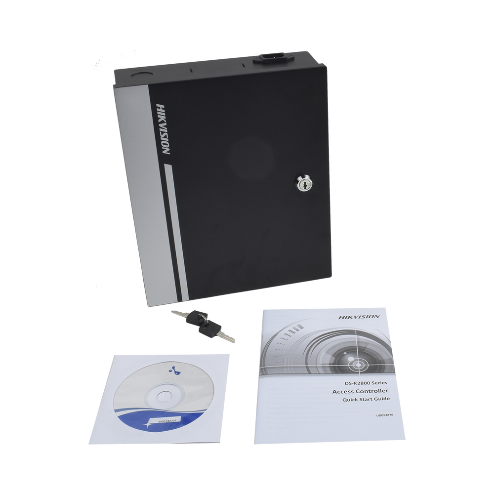 Control de Acceso Hikvision - 4 Puertas - 10,000 Tarjetas - 50,000 Eventos - Incluye Gabinete y Fuente de Alimentación 1