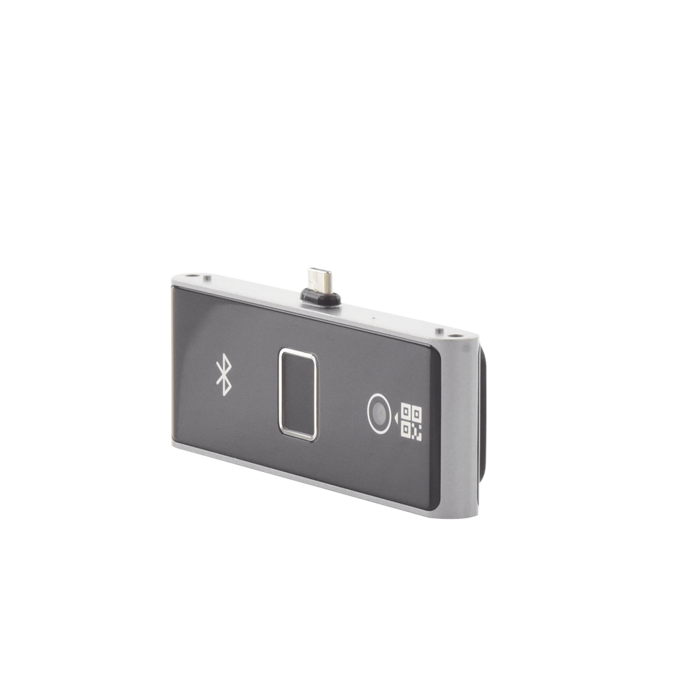 Control de Acceso Hikvision - Módulo lector de Huellas, Códigos QR y Bluetooth - Compatible con DS-K1T673DWX - Conexión 