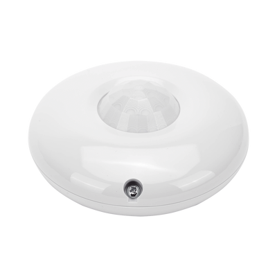 Sensor de Seguridad Hikvision - Sensor PIR de Movimiento con Cobertura de 360° - Rango de Detección 12 mts - Uso en Inte