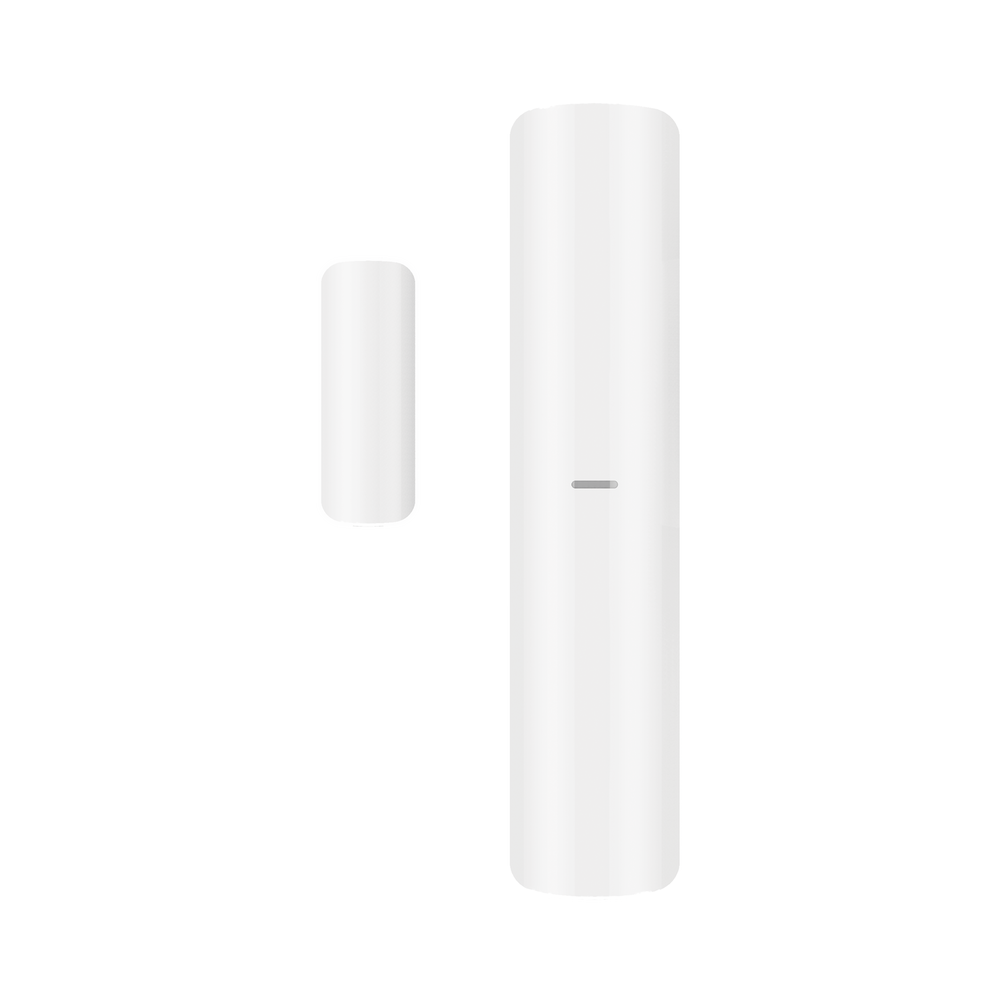 Sensor de Seguridad Hikvision - 3 en 1 - Soporta 2 Zonas Cableadas - DS-PDMC-EG2-WB