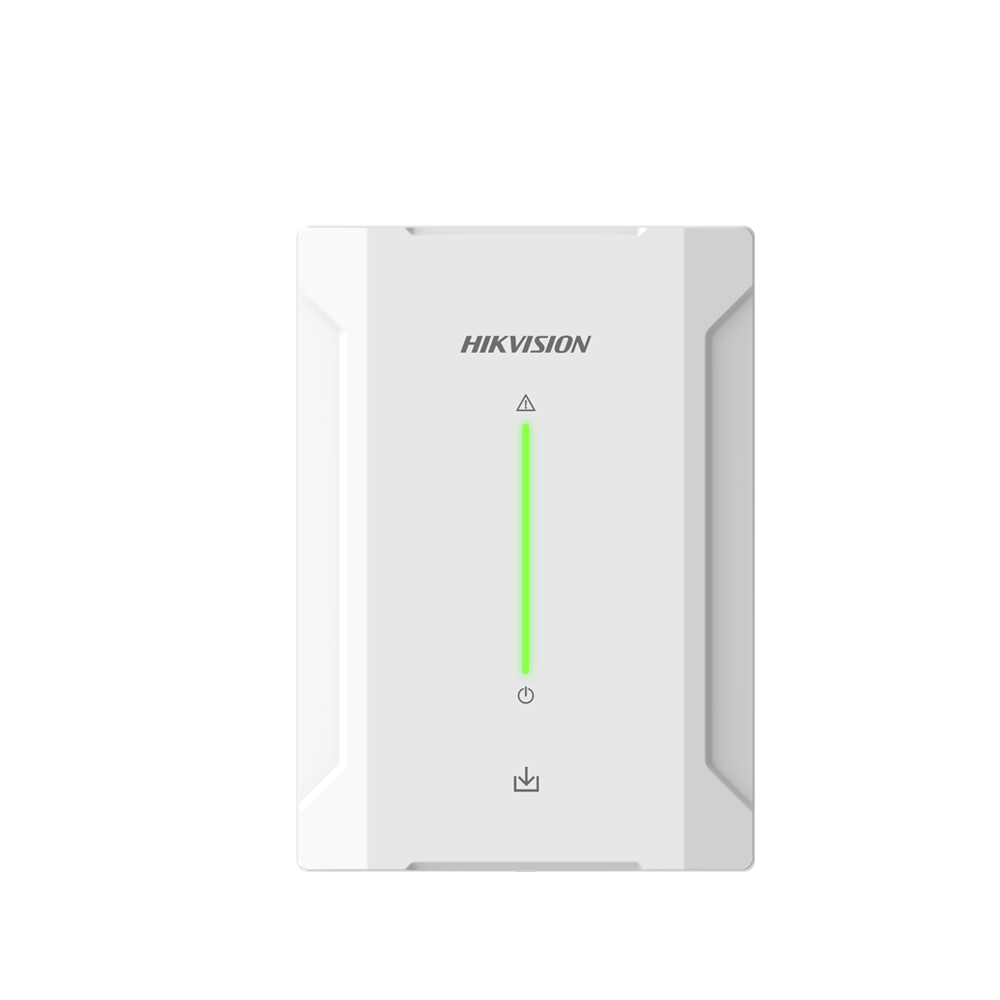 Alarma Hikvision - Expansor de 8 Zonas Cableadas - Conexión Bus Speed-X - 2 Salidas de Relevador - Compatible con panele