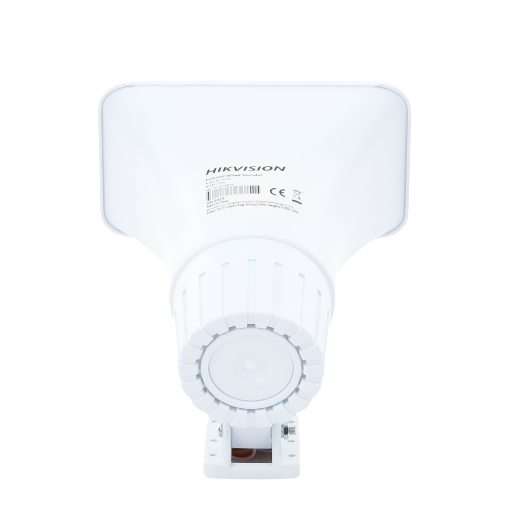 Sirena Hikvision - Ideal para cualquier Panel de Alarma - 30 Watts - 120 dB - Protección IP65 - DS-PS3001