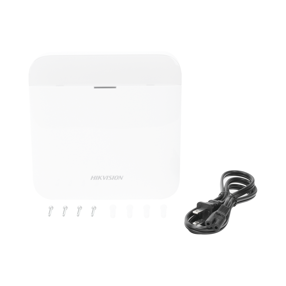 Alarma Hikvision - Soporta 48 Zonas - Wi-Fi y Ethernet - Incluye Bateria de respaldo - Compatible con los Accesorios AX 